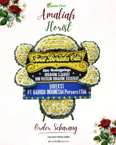 Papan Bunga Duka di Cikelet